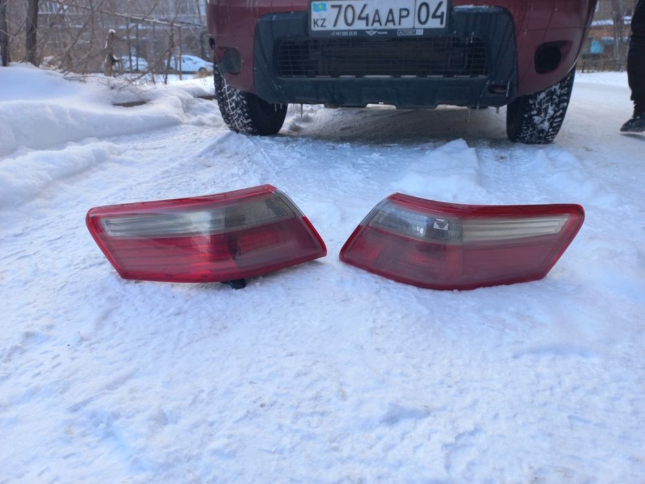 Задние фонари на "Тойота  Camry"