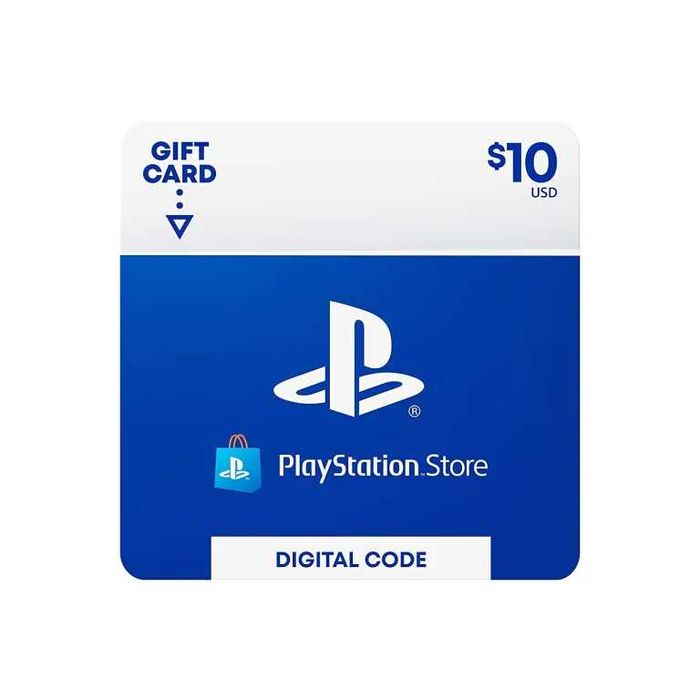 Карта пополнения ps store 10$