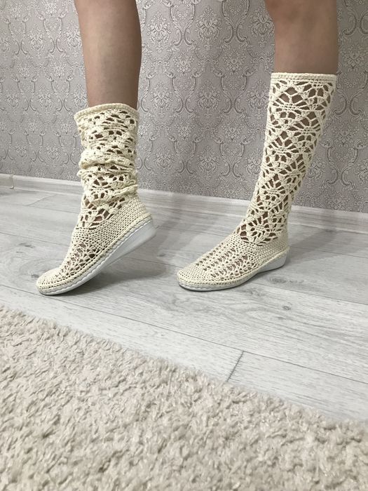 Сапожки летние новые трендовые