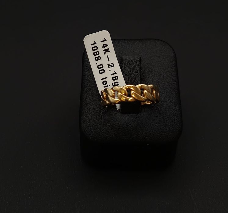 Inel damă Aur 14 k/585.  2,18 gr