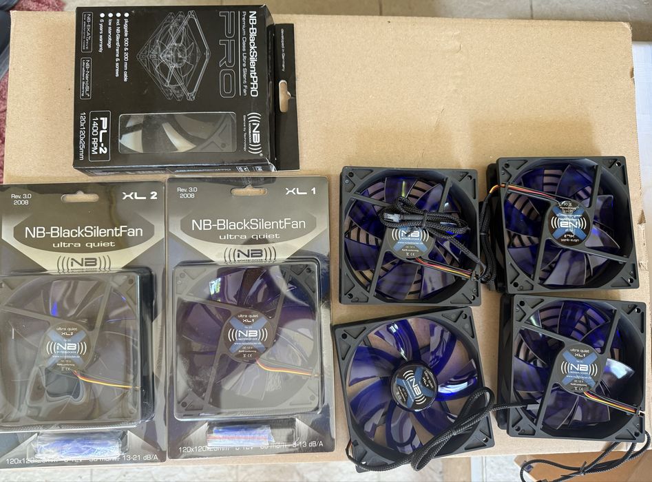 Ventilator pentru PC - NoiceBlocker BlackSilentFan XL 1