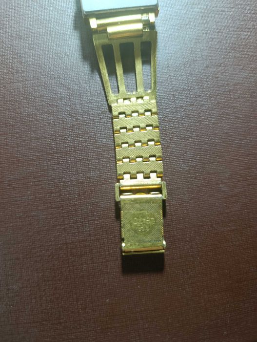 Позолоченные  часы луч ссср