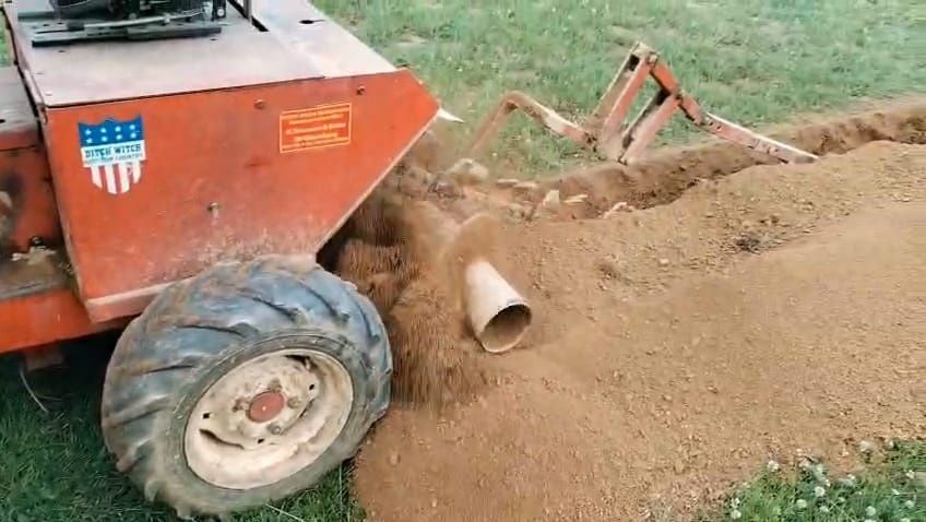 Ditch witch trencher sapator șanț 4x4