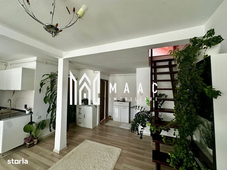 Apartament 3 camere de vânzare | Vasile Aaron, Sibiu | 61 mp, INTABULA