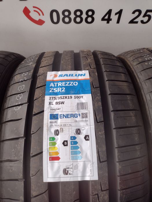 Нови Спорт пакет 275/35/19+245/40/19 Sailun Atrezo ZSR2 dot3925