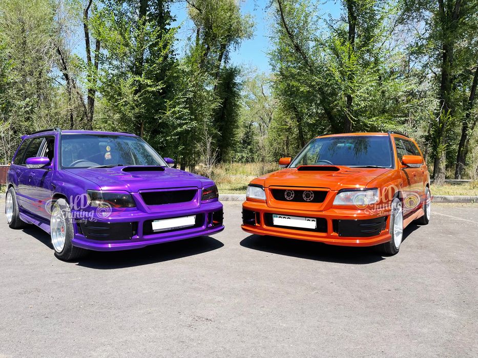 Бампер передний Burn Up Subaru Forester SF