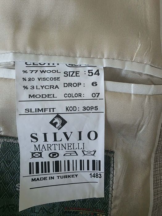 SILVIO MARTINELI (мъжки костюм)