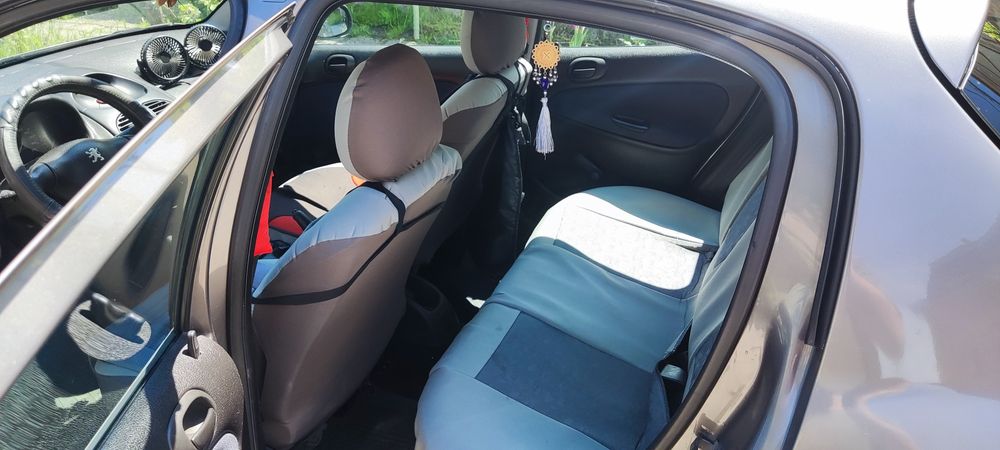 Peugeot 206 1.9D 1999 г. – ремонтиран мост и съединител