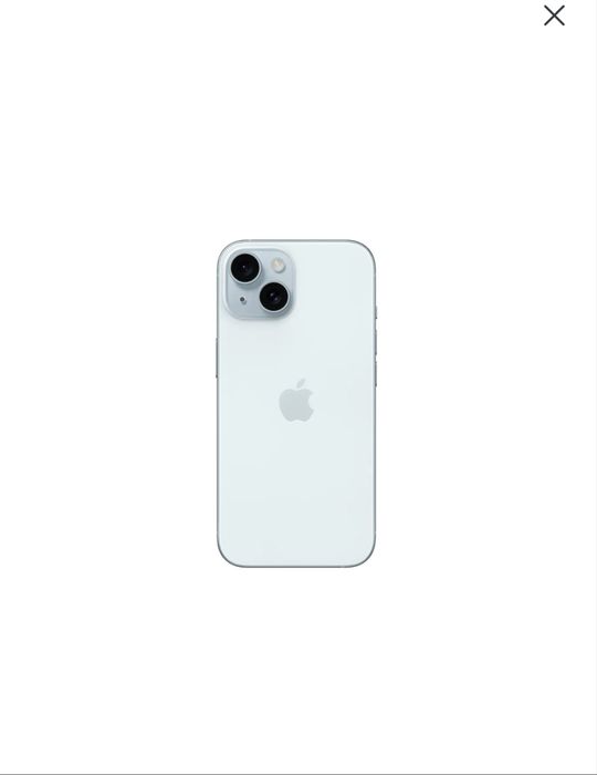 I Phone 15 цвет голубой