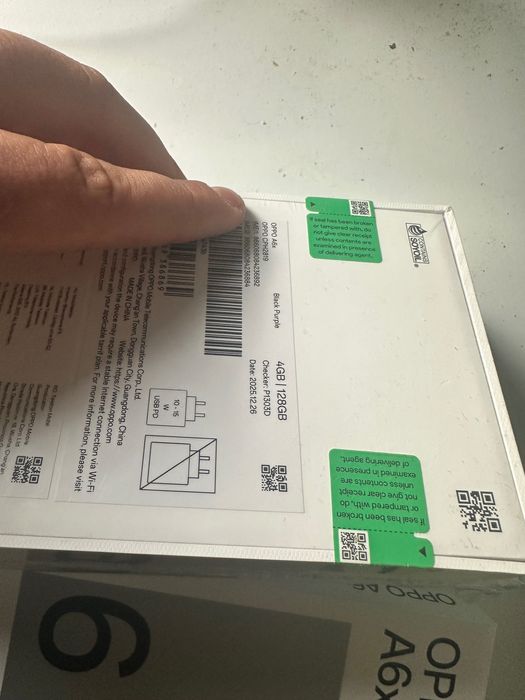 Телефон OPPO A6x с powerbank