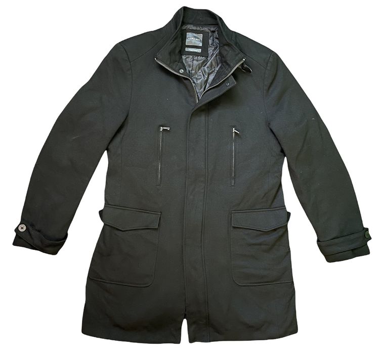 Palton Geaca ZARA MAN Negru Barbati | Marime XL