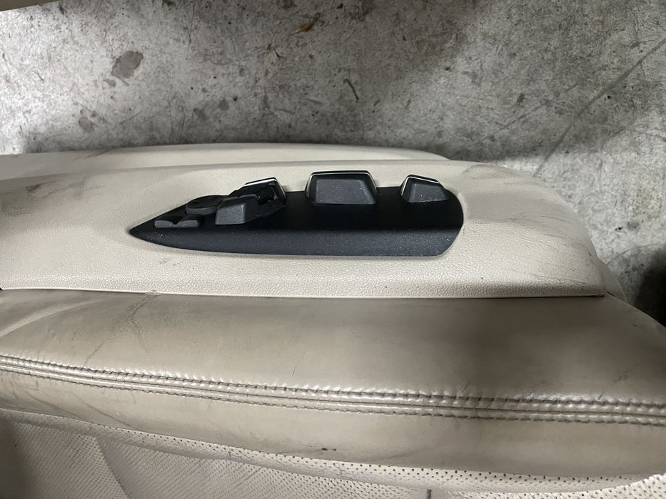 Scaune fata + bancheta spate BMW f01 LCI incalzite  ventilate bej crem