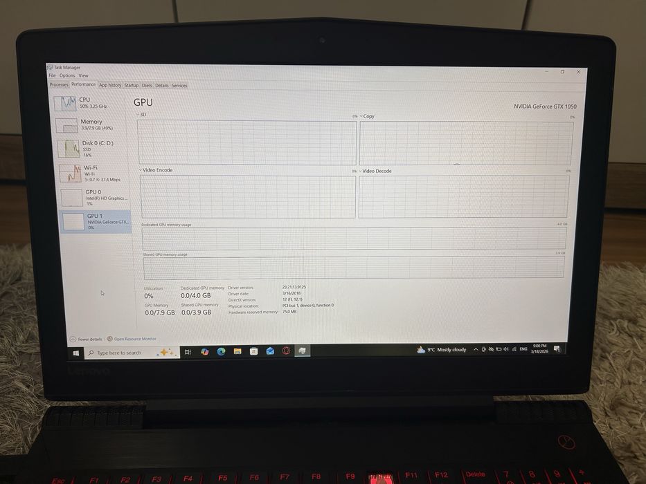 Laptop Gaming Lenovo Legion Y520