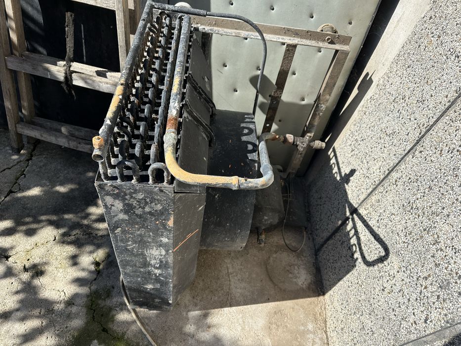 Хладилна вана разкачена