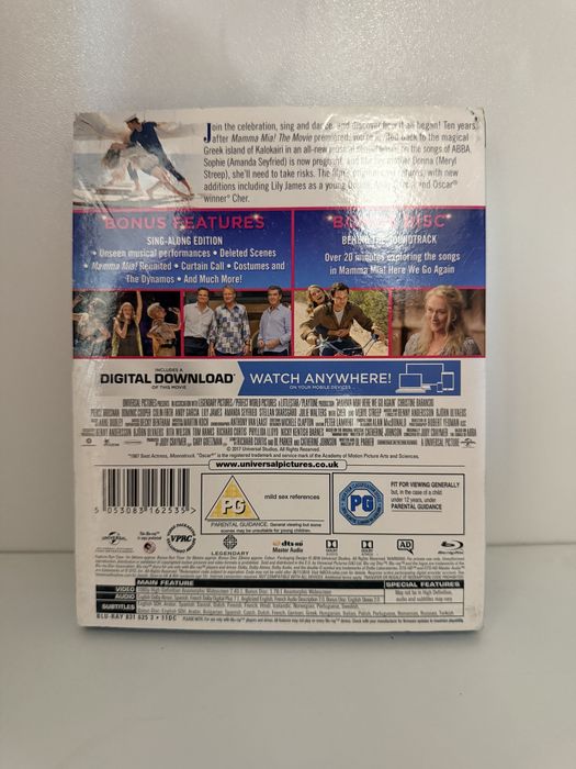 Mamma Mia: Here we go again Blu Ray с Български Субтитри