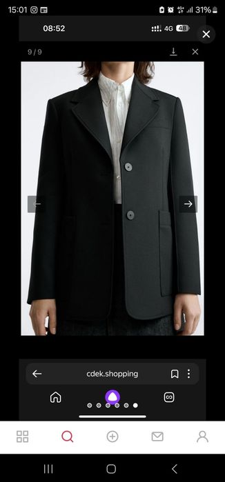 Пиджак Zara studio Nicholson демисезон