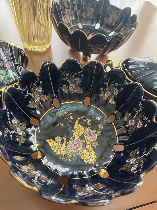 Продам антикварную посуду Кобальт