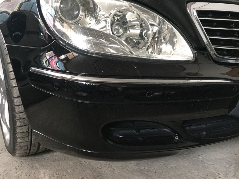 Бампера и пороги Mercedes w220 Рестайл