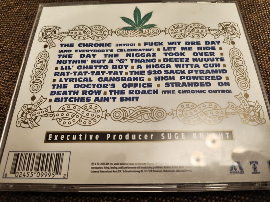 CD hip-hop Dr. Dre The Chronic