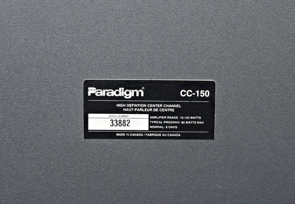 Boxa centru Paradigm CC-150, boxe, central