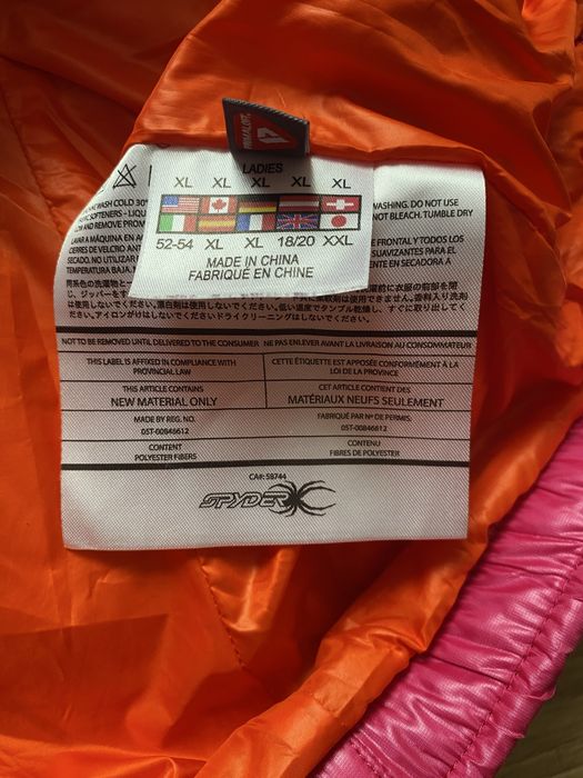 SPYDER-jacheta primaloft, stare foarte buna, dame , marimea XL