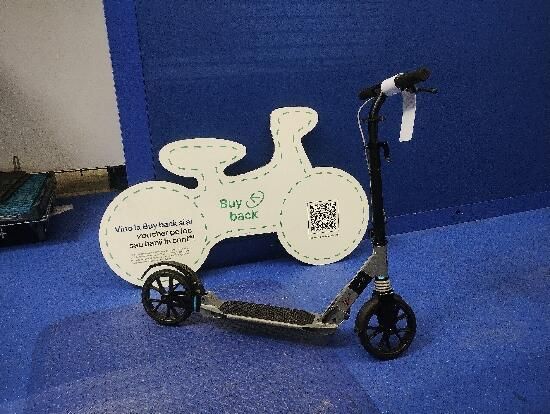 Trotinetă Town T7xl Negru - produs resigilat - (SecondHand) Decathlon