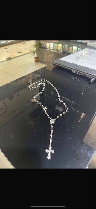 Lanț/Metanie / aur alb 14 k 19 grame