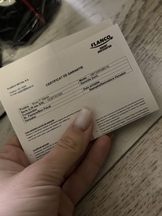 Boxe Vision Noi sigilate