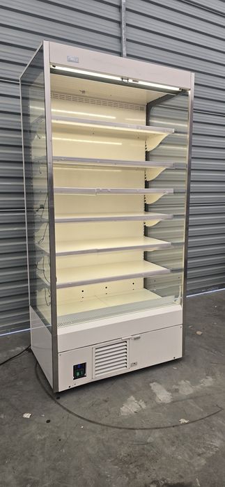 Vitrina frigorifica perdea aer lactate mezeluri legume fructe băuturi