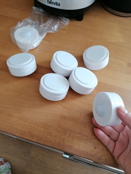 Set 8 Spoturi led cu telecomanda