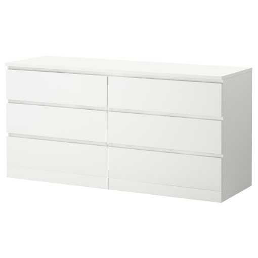 Скрин 6 чекмеджета MALM от IKEA