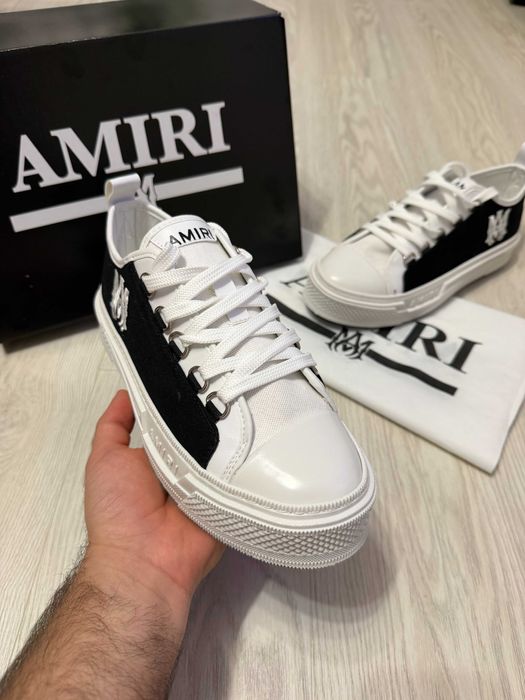 Adidasi AMIRI MA Court LOW Top - Produs NOU Full Box