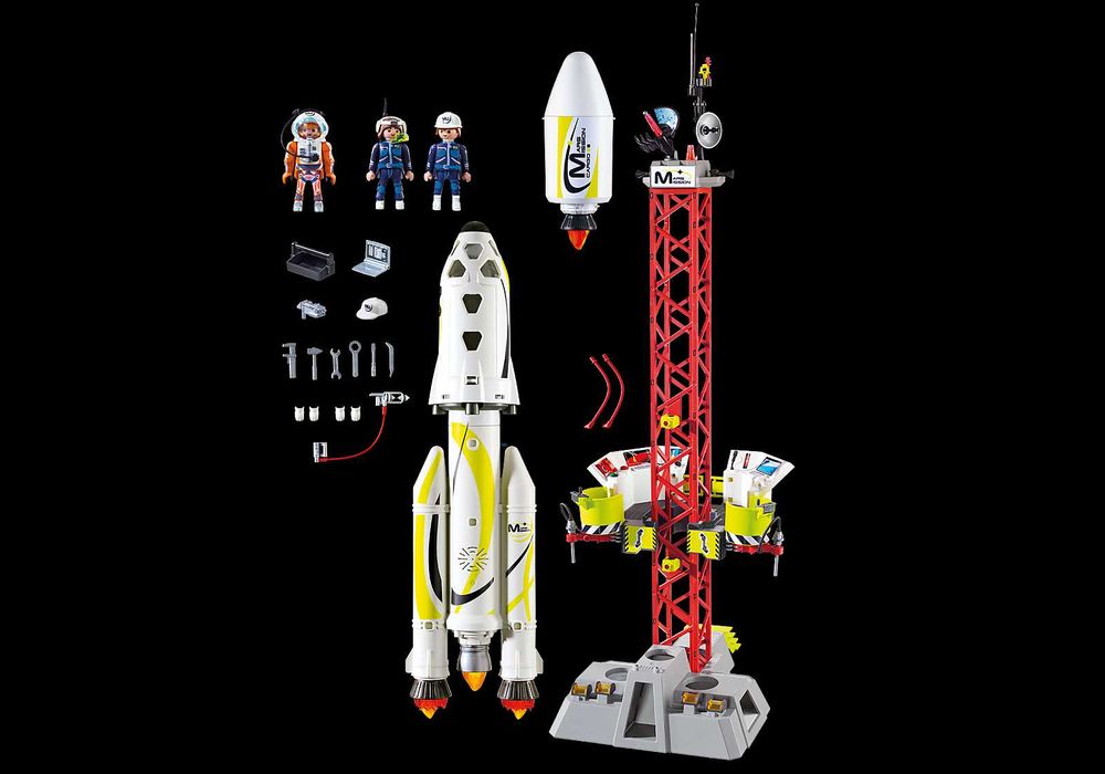 Racheta Marte cu staţie de lansare Playmobil 9488
