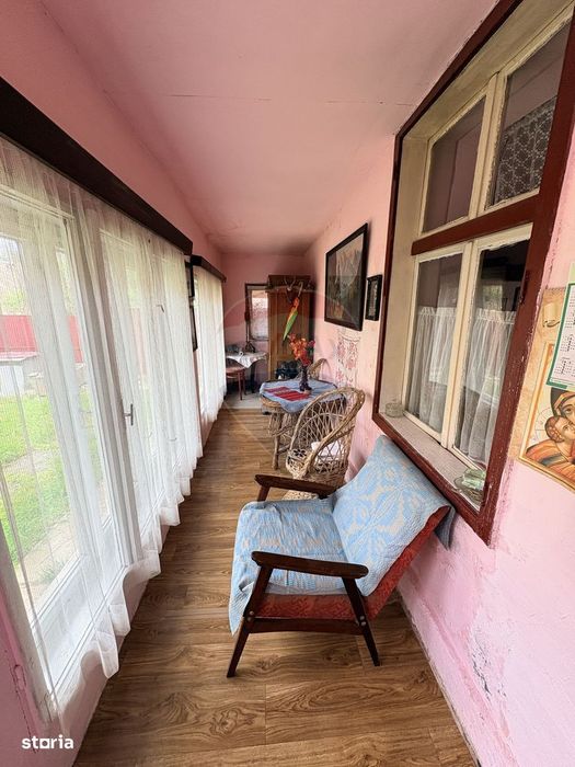 Casă Rustică in Richis, zona buna, grădina cu panorama