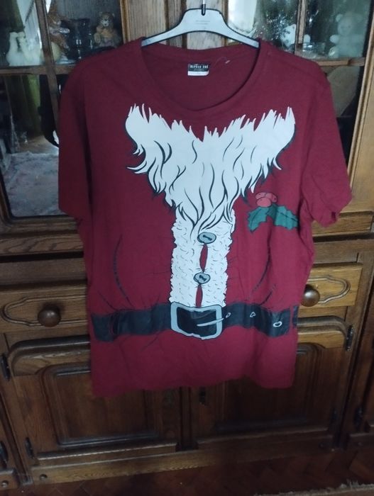 Vând lot pulover și tricou Crăciun 56-58,xxl