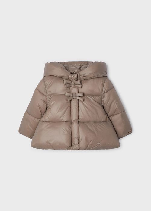 MAYORAL топла зимна шуба с панделки