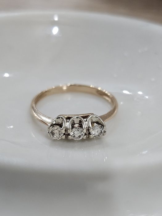 Светофор бриллианты 585СССР