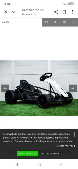 Kart electric pentru copii