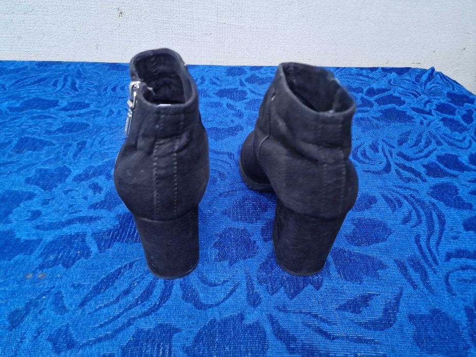 Bershka Black | ghete, pantofi dama | mar. 38 | 24 cm