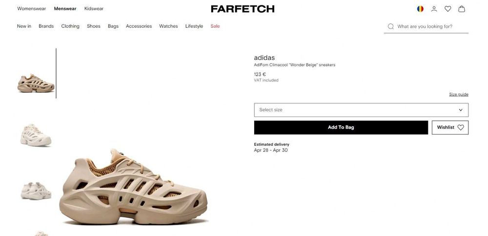 Adidasi ADIDAS Adifom Climacool, numarul 44, NOI