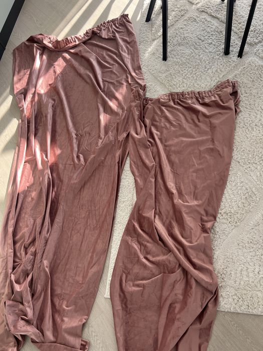 Draperie culoarea roz