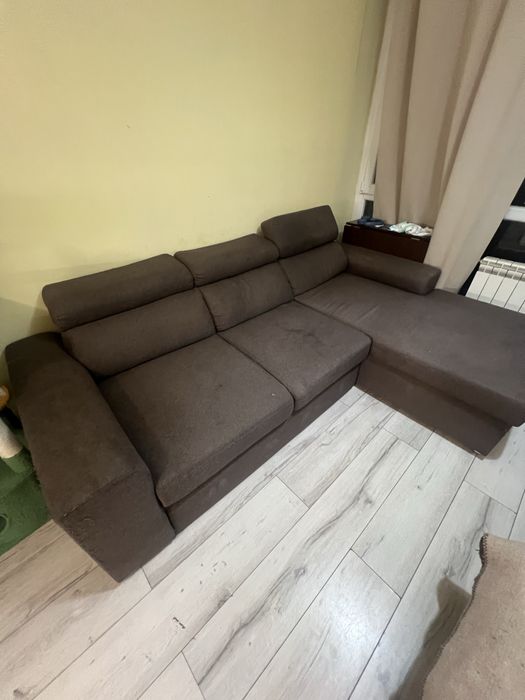 Диван Морган + Стъклена маса