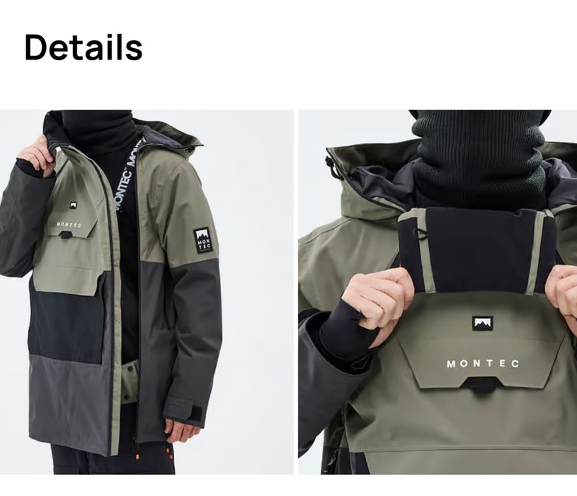 Geaca ski/ snowboard noua Montec m