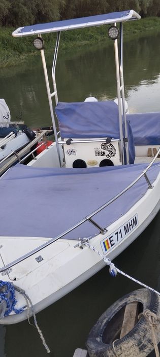 Barcă Romar 500 cu motor Johnson 40 cai