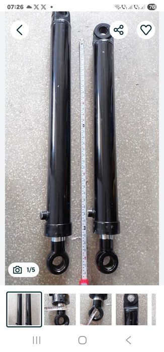 Cilindru cilindri hidraulici toată pentru cupa încărcător frontal tira