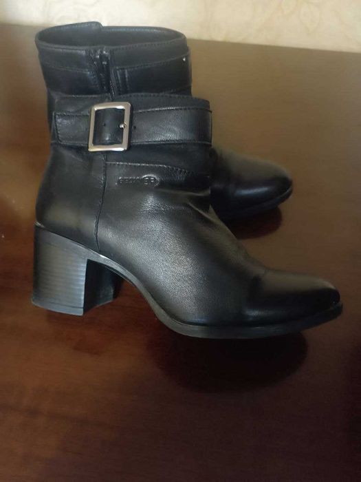 Сапоги кожаные импортные