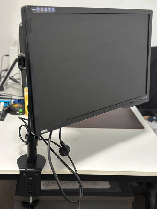 Monitor BENQ ; Suport Reglabil Monitor; Consolă pentru monitor, negru