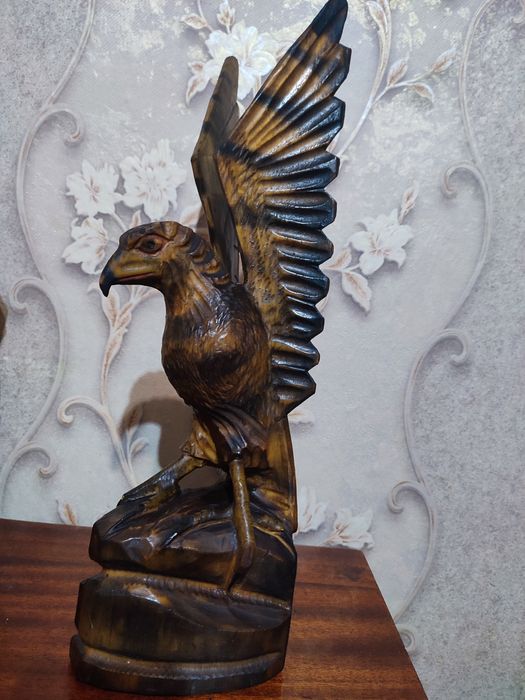 Статуэтка ОРЛА из дерева СССР