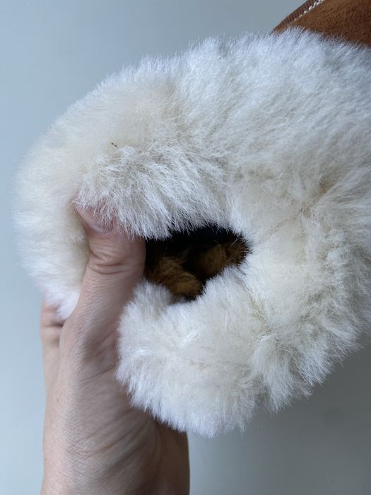 Пантофи кожени/вълнени, рр29/30