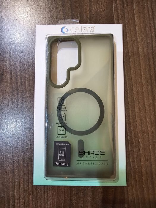 Carcasa magnetica TPU Cellara pt Samsung S23+ si S23  Ultra